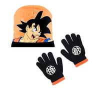 Dragon Ball Z Gorro y Guantes para Niños, Gorro de Invierno Infantil, Regalo para Niños