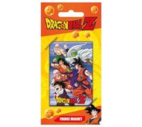 Dragon Ball Z - Imán de Nevera Heroes Strike (Talla Única) (Amarillo, Naranja, Blanco)