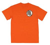 Dragon Ball Z Orange King Kai Goku Symbol Costume T-Shirt - Medium