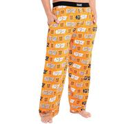Dragon Ball Z Pantalones Hombre y Adolescente Pantalon Pijama Goku Verano Invierno Ropa Hombre Anime Ideas de Regalos (3XL, Naranja)