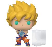 Dragon Ball Z - Super Saiyan Goku con Kamehameha Wave Funko Pop! Figura de vinilo (con funda protectora de caja Pop Compatible)