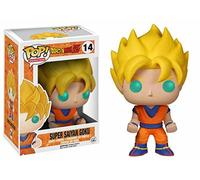 Dragon Ball Z Super Saiyan Goku Pop Animación #14 Bobble Head Vinyl Figura Funko
