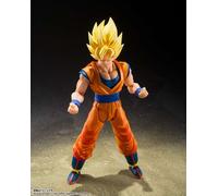 Bandai Figura de acción S.H.Figuarts Super Saiyan Son Goku – Comienzan los Juegos – 6 pulgadas