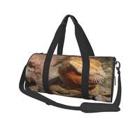 Dragon Barbudo, Bolsa de Viaje de Gran Capacidad, Bolso Redondo, Bolsa de Viaje Deportiva, Bolsa de Mano, Bolsa de Fitness