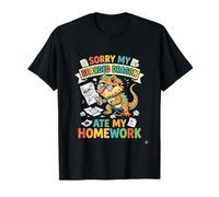 Dragón Barbudo Comió Mi Tarea Divertido Lagarto Mascota Camiseta