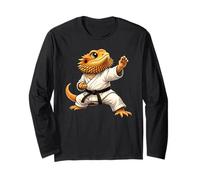 Dragón Barbudo Karate Samurai Reptil Pet Lagarto Dueño Manga Larga