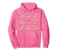 Dragón Barbudo Lagarto Chica Coqueta Arco Rosa Mamá Sudadera con Capucha