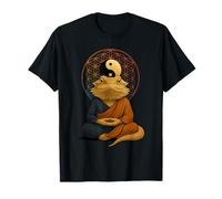 Dragón Barbudo Meditación Zen Lagarto Yin Yang Arte Hombres Mujeres Camiseta