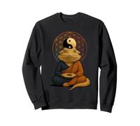 Dragón Barbudo Meditación Zen Lagarto Yin Yang Arte Hombres Mujeres Sudadera