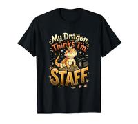 Dragón Barbudo Mi dragón Piensa Que Soy dueño del Lagarto del Personal Camiseta