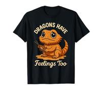 Dragón Barbudo Vida Reptil Padre Lagarto Amante Mascota Exótica Camiseta