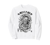 Dragon Basket, Jugador de Disc Golf, Nunca renuncie a los Kanji Sudadera