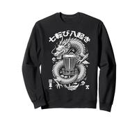 Dragon Basket, Jugador de Disc Golf, Nunca renuncie a los Kanji Sudadera