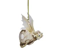 Dragón Bebé Huevo Colgante Adorno Árbol de Navidad Encanto Lindo Coche de Animados Colgante Bolsa Llavero Decoración Acrílico Adorno Colgante de Navidad Árbol de Navidad HogarFiesta de (E, One Size)