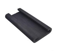 Dragon Boat - Cojín de asiento de espuma EVA en forma de U, suave y cómodo para competiciones de entrenamiento de botes de dragón, canoas, kayaks (black)