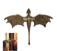 Dragon Book Core Corner Wooden Craft Bookshelf Nook Dragon | Decoración del hogar retro-dragón | Decoración de estanterías de drachenn-Logo para el lugar de trabajo, escritorio, estantes, armario