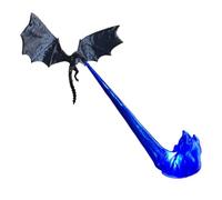 Dragon Bookend - Alas impresas en 3D | Diseño de llama, decoración gótica
