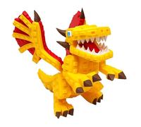 Dragon Cannelloni - Figura articulada Brainrot Italian Memes XXL de 21 cm - Colección Oficial Brainrot - Dragón Amarillo Brain Rot - Dragón Caneloni Figura Coleccionable Viral - 67 Tralalero Tung Tun