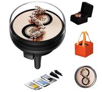 Dragon Car Diffuser,Car Air Freshener with 3 Fragrance Discs,Wind-Powered Rotation Air Vent Diffuser,Cars Freshener Vent Clip
