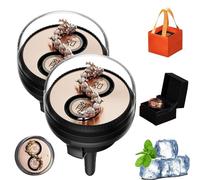 Dragon Car Diffuser, Wind-Powered Dragon Car Diffuser with 360° Rotating Clip, Dragon Cars Aromatherapy Essential Oil Diffuse, 3 Nature-Inspired Scents (*2)