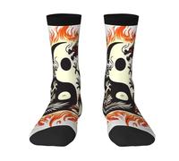 Dragón Chino Yinyang Unisex Calcetines De Running Antiampollas Calcetin Para Correr Deporte Anti-Rozaduras Calcetin De Senderismo Para Correr Senderismo Camping