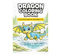 Dragon Coloring Book: Fun Compact Fantasy Art- Gifts for Everyone-Great Party Favor