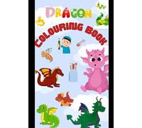 Dragon colouring book