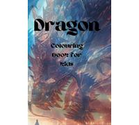 Dragon colouring book for kids