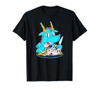 Dragón Come Unicornio Camiseta