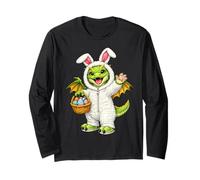 Dragón como Conejito de Pascua Divertido para niños, niñas y niños Manga Larga