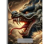 Dragon Composition Notebook: College Ruled Notebook | 110 Lined Pages | 7.5 x 9.25 in Fantasy Dragon Journal for School, Work, Writing, Notes & Journaling
