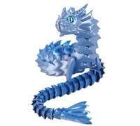 Dragón con estampado 3D, juguete Fidget de dragón impreso 3D | Estampado 3D Junta flexible, impresión 3D Dragon articulada flexible para niños, niñas, amigos, familia y tiene detalles más refinados
