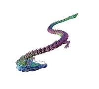 Dragón conjunto impresión 3D, dragón impreso 3D | Dragón impreso en 3D grande con junta flexible - Figuritas de animales, material de impresión 3D, decoración del hogar, modelos de dragones para ragaz
