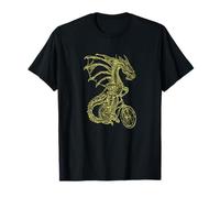 Dragon Cycling Bicycle - Bicicleta Divertida para Montar en Bicicleta Camiseta