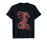Dragon Cycling Bicycle - Bicicleta Divertida para Montar en Bicicleta Camiseta