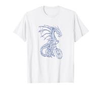 Dragon Cycling Bicycle - Bicicleta Divertida para Montar en Bicicleta Camiseta
