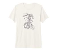Dragon Cycling Bicycle - Bicicleta Divertida para Montar en Bicicleta Camiseta Premium