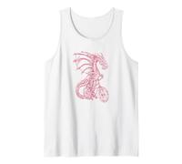 Dragon Cycling Bicycle - Bicicleta Divertida para Montar en Bicicleta Camiseta sin Mangas