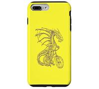 Dragon Cycling Bicycle - Bicicleta Divertida para Montar en Bicicleta Carcasa para iPhone 7 Plus/8 Plus