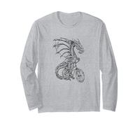 Dragon Cycling Bicycle - Bicicleta Divertida para Montar en Bicicleta Manga Larga