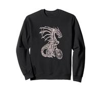 Dragon Cycling Bicycle - Bicicleta Divertida para Montar en Bicicleta Sudadera
