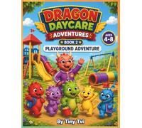 Dragon Daycare Adventures™: Book 2: Playground Adventure | Kids Coloring Book for Age 4-8 Years