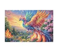 Dragón de Alas Azules Rompecabezas 1000 Piezas Cartón para Toda La Familia Copa Productos y Superficie Tiempo Libre Entretenimiento Sin Pantalla 1000 PCS