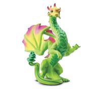Dragón de Flores 11cm | Figura de Dragón Pintada a Mano | Juguetes para Niños |No tóxico y libre de BPA | Apto para Niños de 3+ | Safari Ltd
