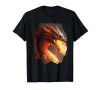 dragón de Fuego Criatura mística dragón de Fuego fantasía Camiseta
