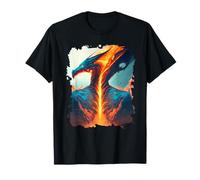 Dragón de Fuego llameante de la invencibilidad Camiseta