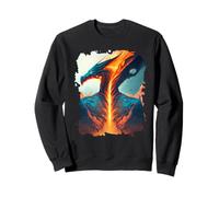 Dragón de Fuego llameante de la invencibilidad Sudadera