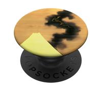 Dragón de Humo escapando del Monte Fuji por Katsushika Hokusai PopSockets PopGrip Adhesivo