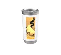 Dragón de humo escapando del monte Fuji por Katsushika Hokusai Vaso térmico de acero inoxidable de doble pared