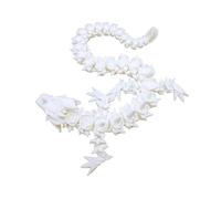 Dragón de impreso en 3D de 11.8 pulgadas - Dragón articulado de móviles flexible para la oficina en casa decoración de juguetes de escritorio ejecutivo, adorno de Navidad de Halloween presente